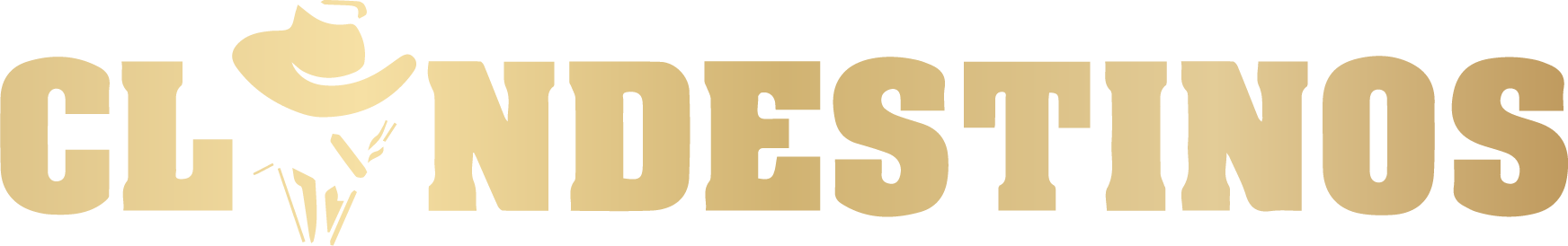 logo clandestinos(gold gradient)
