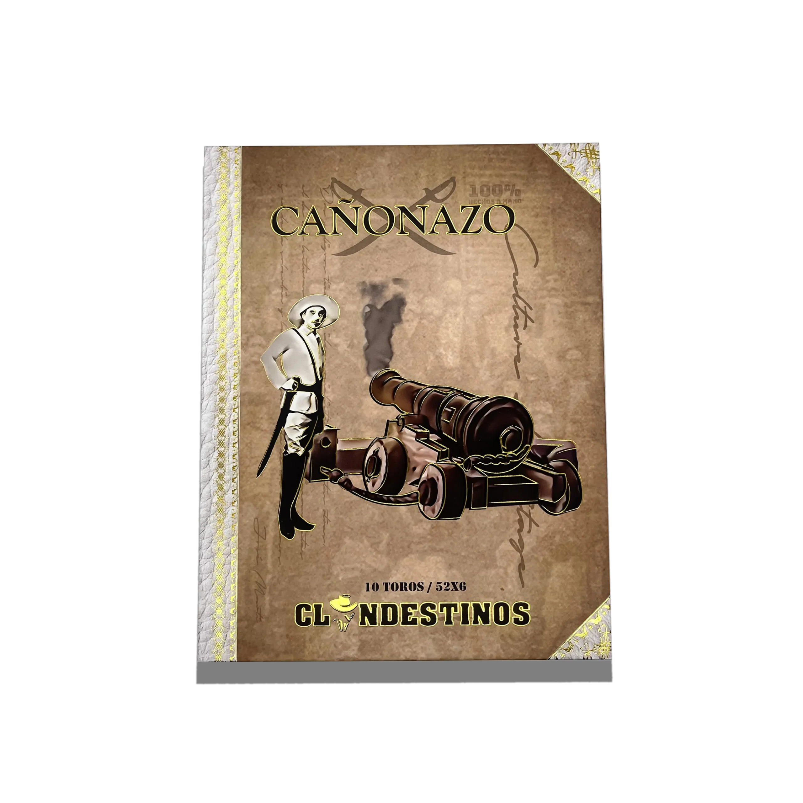 This is a Canon Bomb, a bullet full of intense flavors for those who enjoy powerful cigars. This blend, without getting on the over aggressive range, is one that will be noticed and appreciated by those who love the classic tobacco flavors.