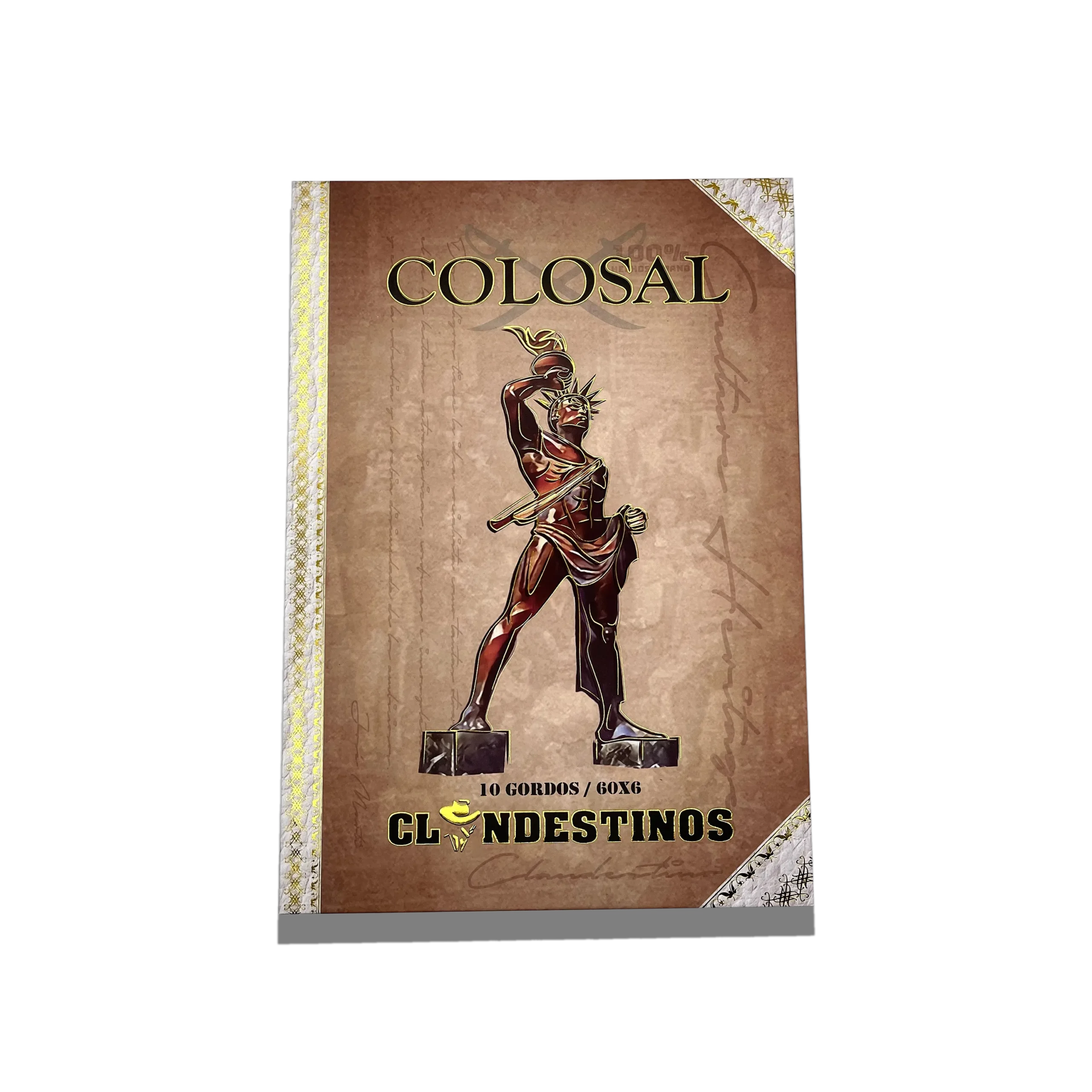 The Colossal embodies the history and experience of generations of cigar rollers. Designed for those with a discerning taste, a different Maduro is born. Combining mellow and high flavors in the same product, it is the result of long blending sessions aimed at finding the distinctive product that defines a master roller.