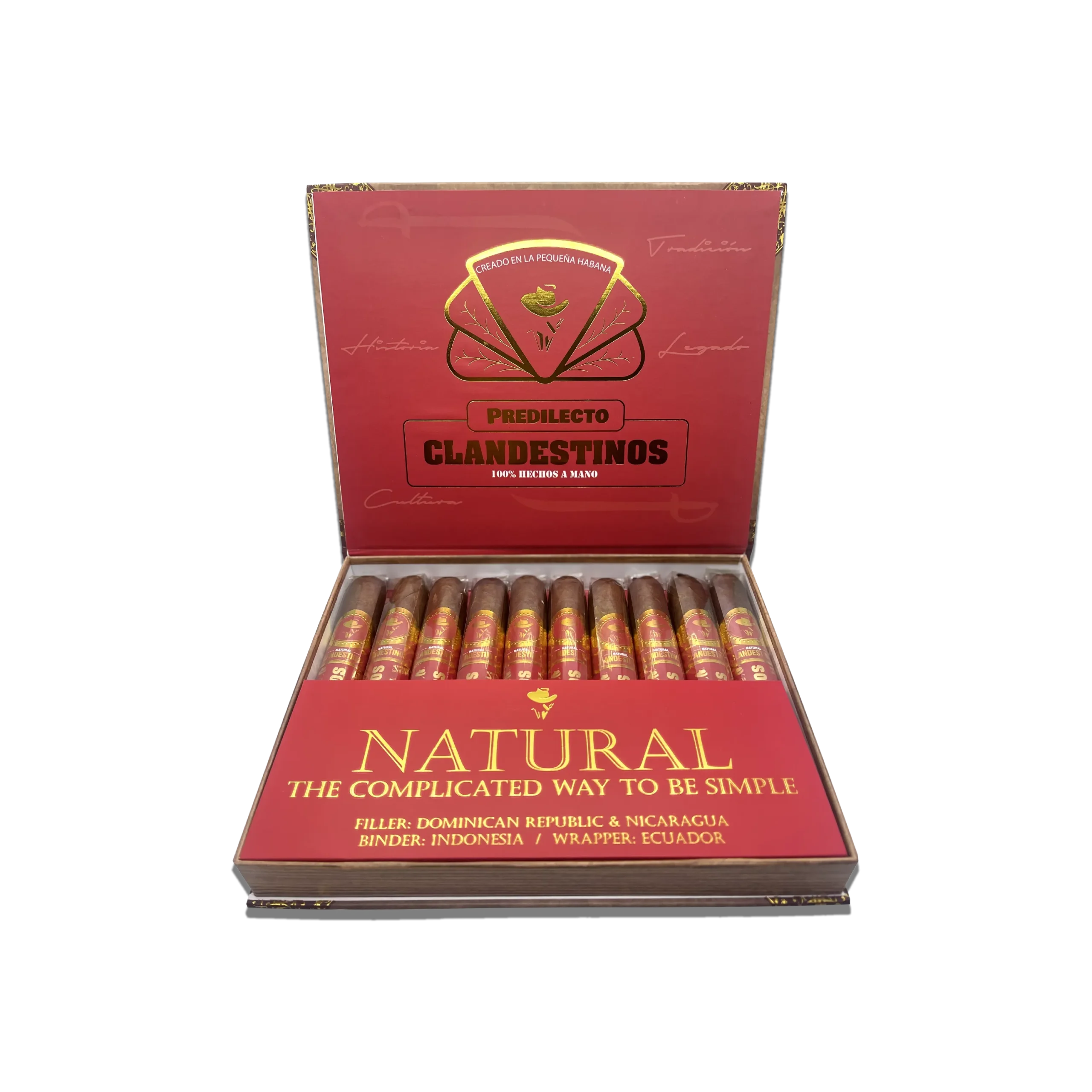 5-clandestinos-cigars-habano-predilecto-cuban-boutique-cigar-wholesale-luxury-blend-open The Predilectos (Favorites), as their name implies, are the preferred choice of the creator of Clandestinos Cigars. A cigar with an amazing balance of strength, size, and flavor, it is perfect for any occasion. It is, in a few words, the convergence of sensations that all cigars should have.