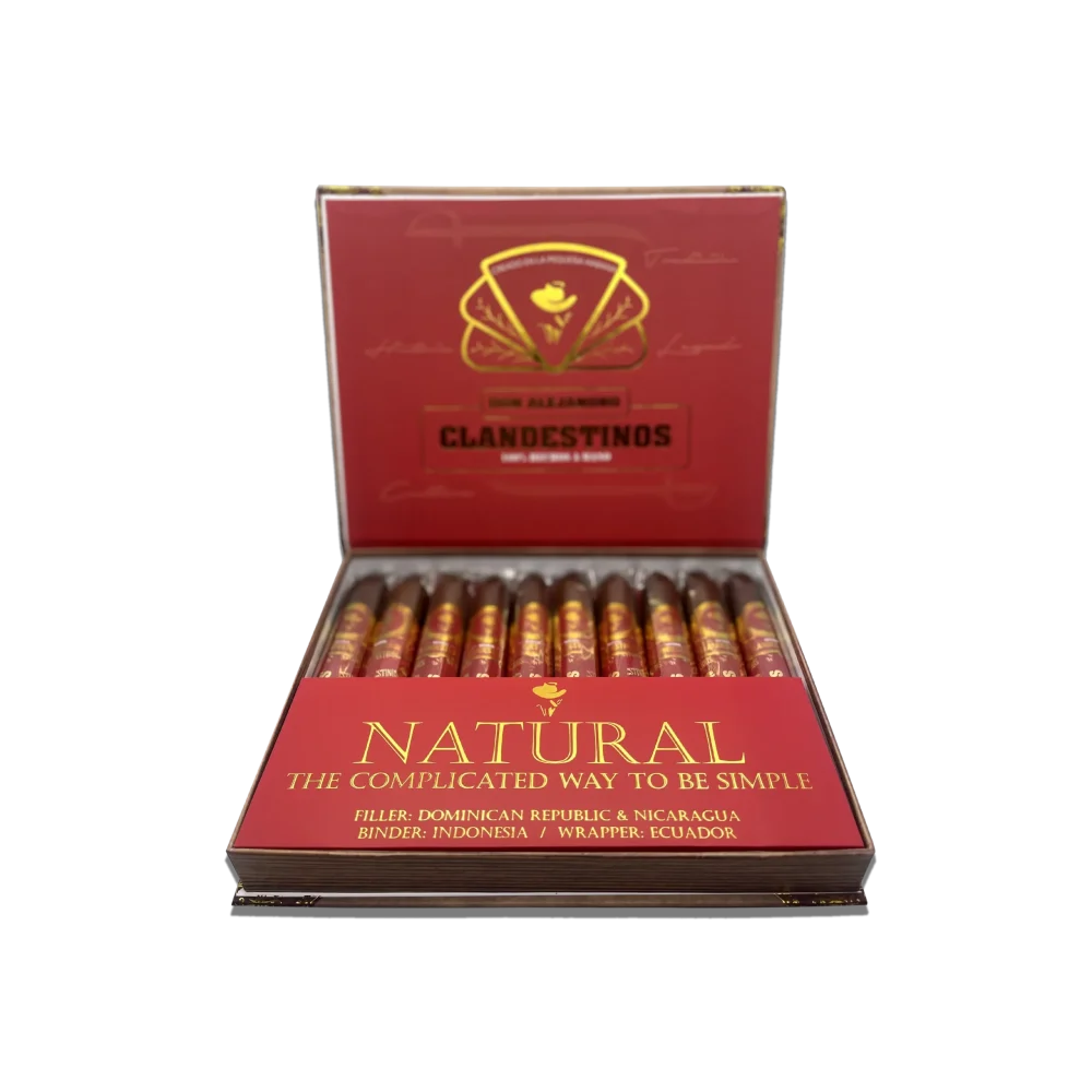This Extra Pyramid is a tribute to the most iconic figure of the Tobacco Industry in Cuba: Alejandro Robaina. Rolled with the highest quality standards, it is a go-to cigar for the expert smoker and comes in a bigger format than the “Unico” design by The Godfather of Cuban Cigars.