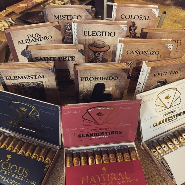 Clandestinos™ is a tribute to the most traditional way of manufacturing cigars: “Custom Rolls.”